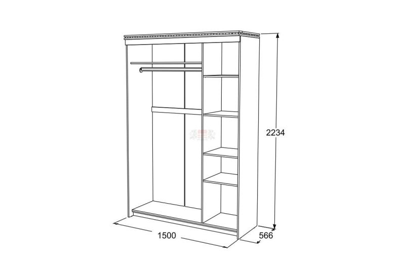 Шкаф купе ольга