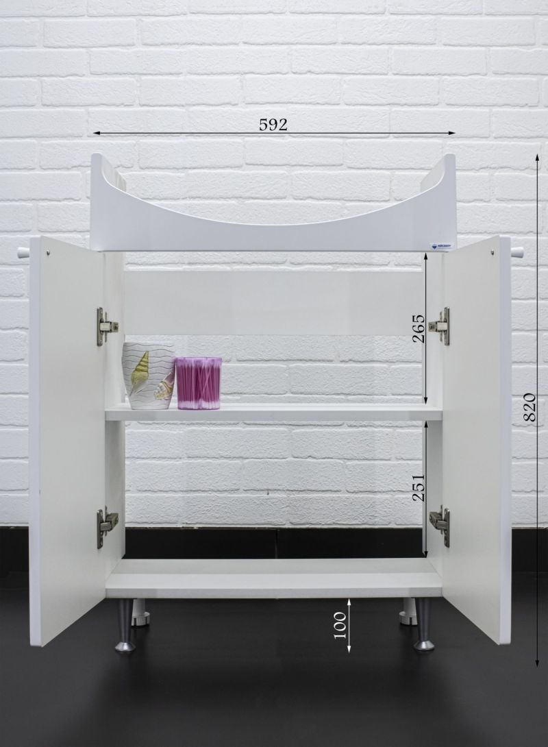 Шкаф misty амур 60 над стиральной машиной с бельевой корзиной э ам08060 012бк