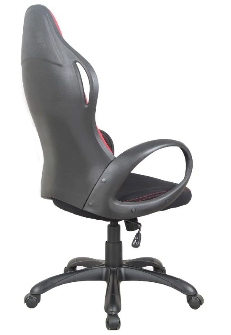 Кресло офисное Brabix Premium «Force ex-516», ткань, черное/вставки синие
