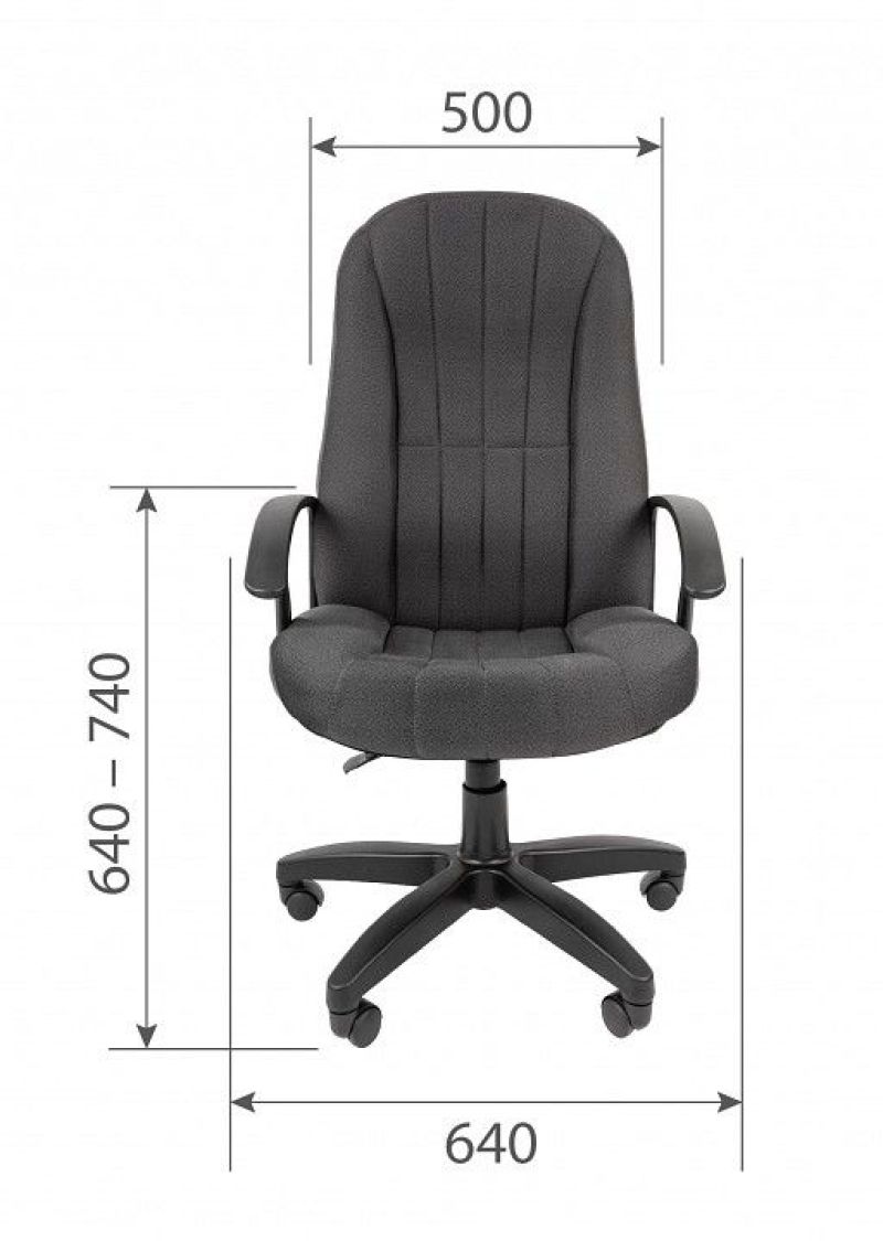 кресло офисное стандарт ct 98 черное