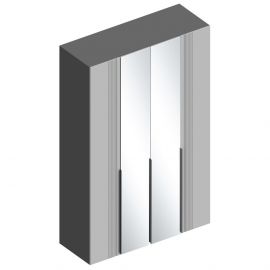 ВИТА Шкаф 4-ств с зеркалом | подробнее ВИТА Шкаф 4-ств с зеркалом | фото